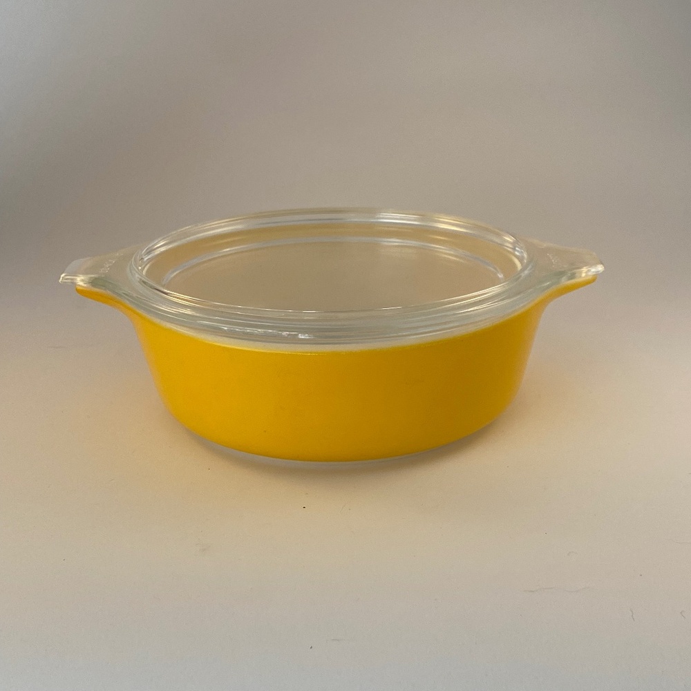 Vintage Pyrex Casserole Dish with Lid
